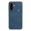 Cityhoesje-Backcover-Suédine Card Holder-Geschikt voor Samsung S26 FE-DonkerBlauw - Thumbnail Image 1