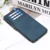 Cityhoesje-Backcover-Suédine Card Holder-Geschikt voor Samsung S26 FE-DonkerBlauw - Thumbnail Image 4
