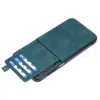 Cityhoesje-Backcover-Suédine Card Holder-Geschikt voor Samsung S26 FE-Groen - Thumbnail Image 4