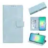 Cityhoesje-Bookcase-Suede-Style Wallet-Geschikt voor Samsung-S26 FE-Turquoise - Thumbnail Image 1