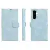 Cityhoesje-Bookcase-Suede-Style Wallet-Geschikt voor Samsung-S26 FE-Turquoise - Thumbnail Image 2