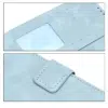 Cityhoesje-Bookcase-Suede-Style Wallet-Geschikt voor Samsung-S26 FE-Turquoise - Thumbnail Image 4