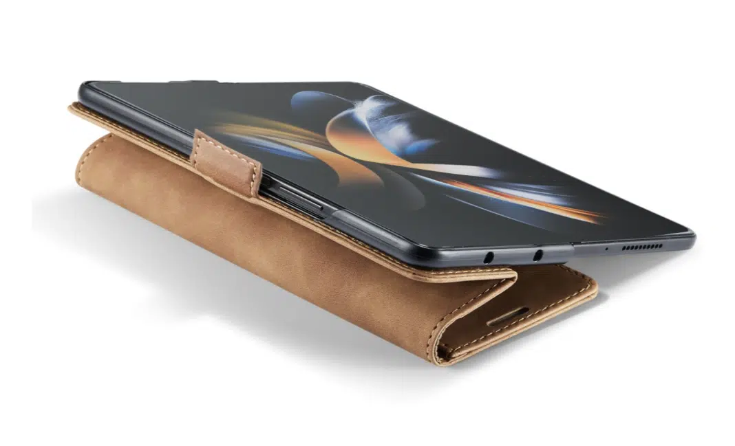Cityhoesje - Bookcase - Luxe Wallet - iPhone Duo - Bruin - Afbeelding 3