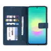 Cityhoesje-Bookcase-Suede-Style Wallet-Geschikt voor Samsung-S26 FE-DonkerBlauw - Thumbnail Image 3