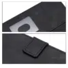 Cityhoesje-Bookcase-Suede-Style Wallet-Geschikt voor Samsung-S26 FE-Zwart - Thumbnail Image 4