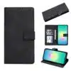 Cityhoesje-Bookcase-Suede-Style Wallet-Geschikt voor Samsung-S26 FE-Zwart - Thumbnail Image 1