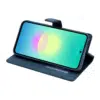 Cityhoesje-Bookcase-Suede-Style Wallet-Geschikt voor Samsung-S26 FE-DonkerBlauw - Thumbnail Image 5