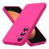 Cityhoesje-Backcover-Silicone-Geschikt voor Samsung Galaxy S26 FE-Roze - Thumbnail Image 1
