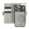 Solidenz-Bookcase 2-in-1 MagSafe voor iPhone 17 Pro-18 Pro-Beige - Thumbnail Image 1