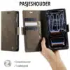 Solidenz-Bookcase 2-in-1 MagSafe voor iPhone 17 Pro-18 Pro-Bruin - Thumbnail Image 8