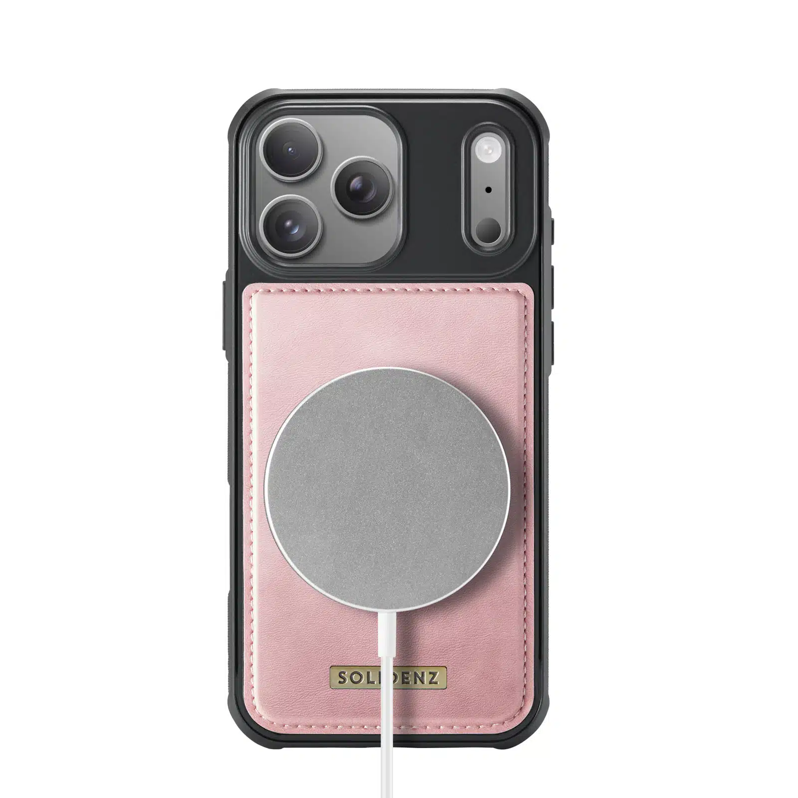 Solidenz-Bookcase 2-in-1 MagSafe-voor iPhone 17 Pro-18 Pro-Roze - Afbeelding 6