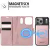 Solidenz-Bookcase 2-in-1 MagSafe-voor iPhone 17 Pro-18 Pro-Roze - Thumbnail Image 7