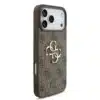 Guess-Backcover-iPhone 18 Pro Max-17 Pro Max-HC 4G PU Big Logo-Bruin - Thumbnail Image 4