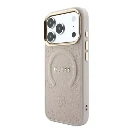 Guess-Backcover-iPhone 18 Pro Max-17 Pro Max-HC MagSafe Saffiano-Roze - Afbeelding 2