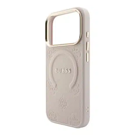 Guess-Backcover-iPhone 18 Pro Max-17 Pro Max-HC MagSafe Saffiano-Roze - Afbeelding 6