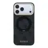 Guess-Backcover-iPhone 18 Pro Max-17 Pro Max-HC Magsafe-Ring Stand 360 4G Logo-Zwart - Thumbnail Image 3