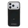 Guess-Backcover-iPhone 18 Pro Max-17 Pro Max-MagSafe-Ring Stand 360 Grained-Logo-Zwart - Thumbnail Image 3