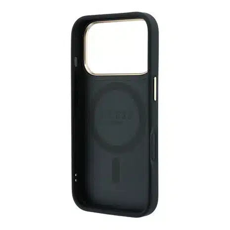 Guess-Backcover-iPhone 18 Pro Max-17 Pro Max-MagSafe-Ring Stand 360 Grained-Logo-Zwart - Afbeelding 6