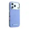 Karl Lagerfeld-iPhone 18 Pro Max-17 Pro Max-Backcover-HC MagSafe SW Grained PU HS Mono Resin Logo-Blauw - Thumbnail Image 2