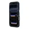 Karl Lagerfeld-iPhone 18 Pro Max-17 Pro Max-Backcover-HC MagSafe SW Grained PU HS Mono Resin Logo-Blauw - Thumbnail Image 7