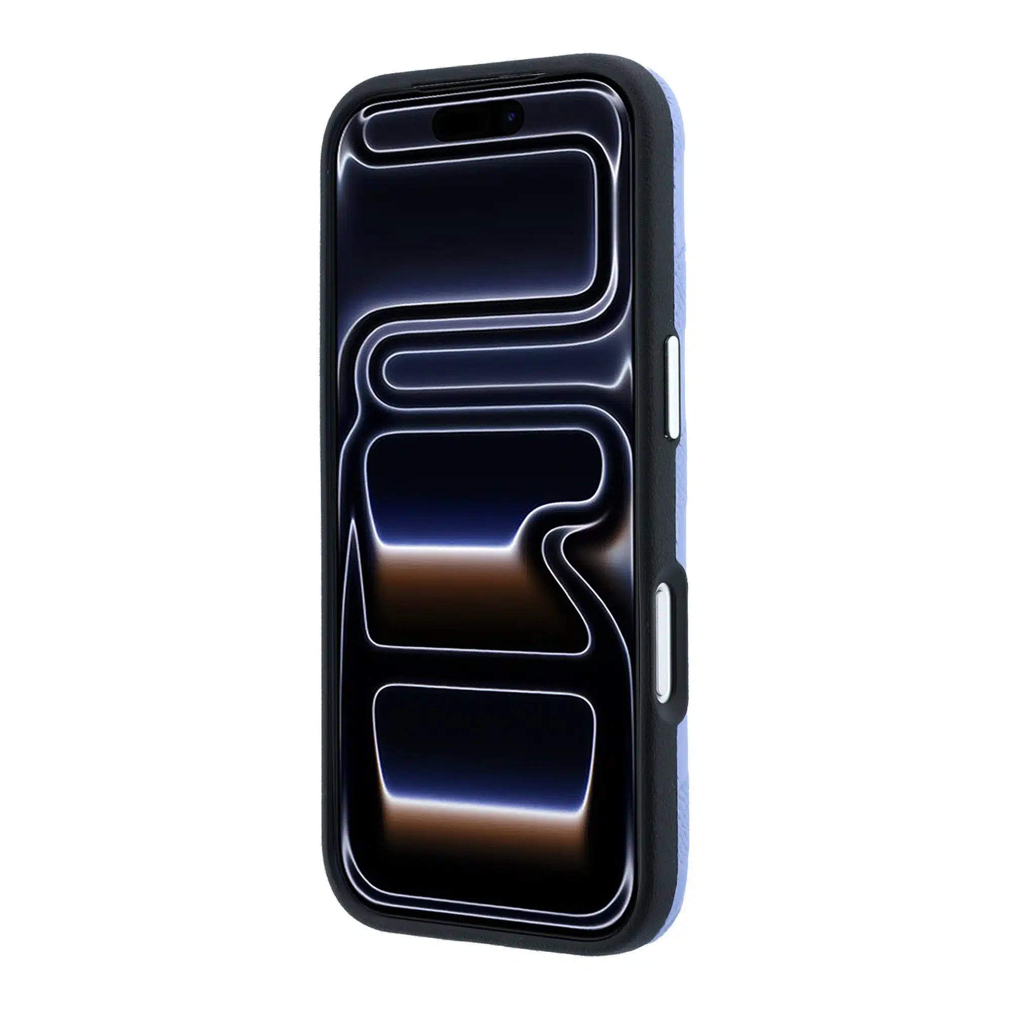 Karl Lagerfeld-iPhone 18 Pro Max-17 Pro Max-Backcover-HC MagSafe SW Grained PU HS Mono Resin Logo-Blauw - Afbeelding 7