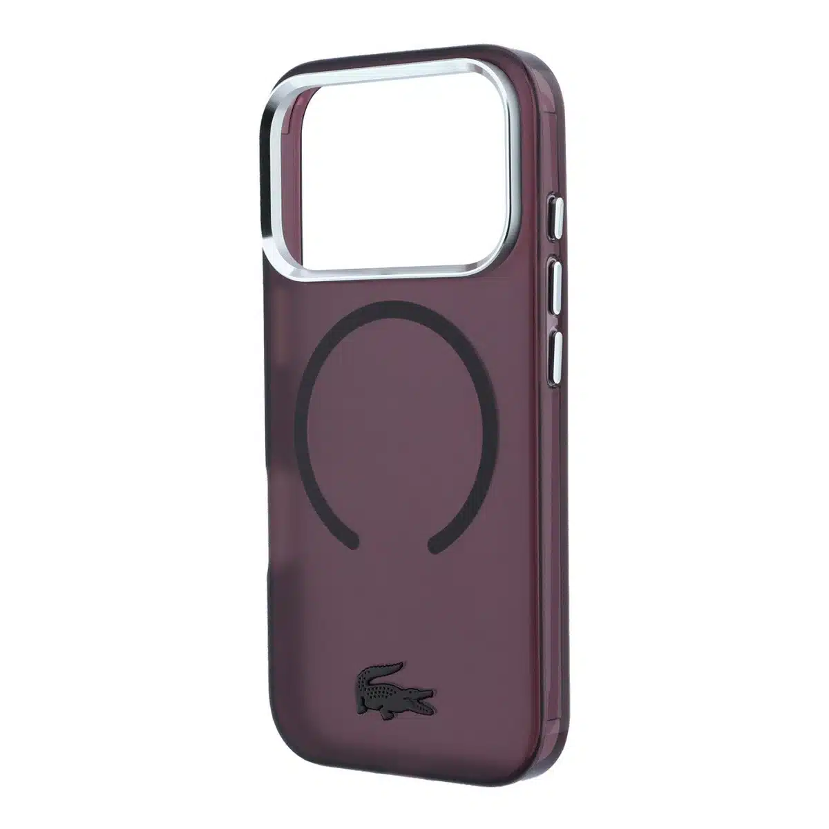 Lacoste-Backcover-iPhone 17 Pro Max-18 Pro Max-Magsafe- Burgundy - Afbeelding 3