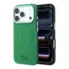 Lacoste - Backcover - iPhone 18 Pro Max - Magsafe - Petit Pique Embossed Estragon - Olijfgroen - Thumbnail Image 1