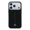 Mercedes Benz-Backcover-MagSafe-Semi Wrap-iPhone 17 Pro Max-18 Pro Max-Zwart - Thumbnail Image 3