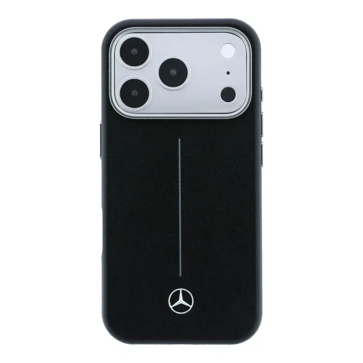 Mercedes Benz-Backcover-MagSafe-Semi Wrap-iPhone 17 Pro Max-18 Pro Max-Zwart - Afbeelding 3