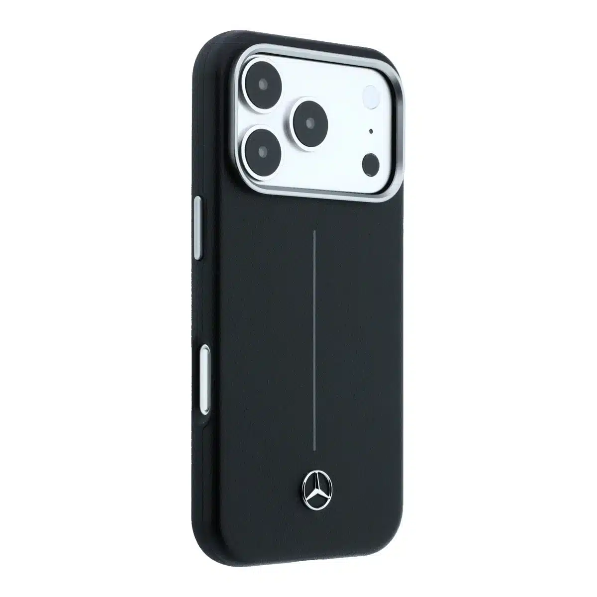 Mercedes Benz-Backcover-MagSafe-Semi Wrap-iPhone 17 Pro Max-18 Pro Max-Zwart - Afbeelding 4