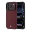 Mercedes Benz-Backcover-MagSafe-iPhone 17 Pro Max-18 Pro Max-Semi Wrap-Houtlook-Bordeauxrood - Thumbnail Image 1