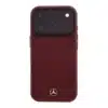 Mercedes Benz-Backcover-MagSafe-iPhone 17 Pro Max-18 Pro Max-Semi Wrap-Houtlook-Bordeauxrood - Thumbnail Image 3