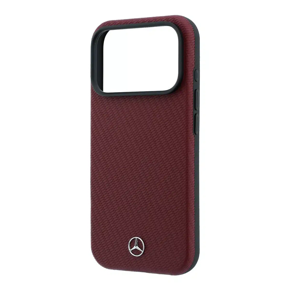 Mercedes Benz-Backcover-MagSafe-iPhone 17 Pro Max-18 Pro Max-Semi Wrap-Houtlook-Bordeauxrood - Afbeelding 6