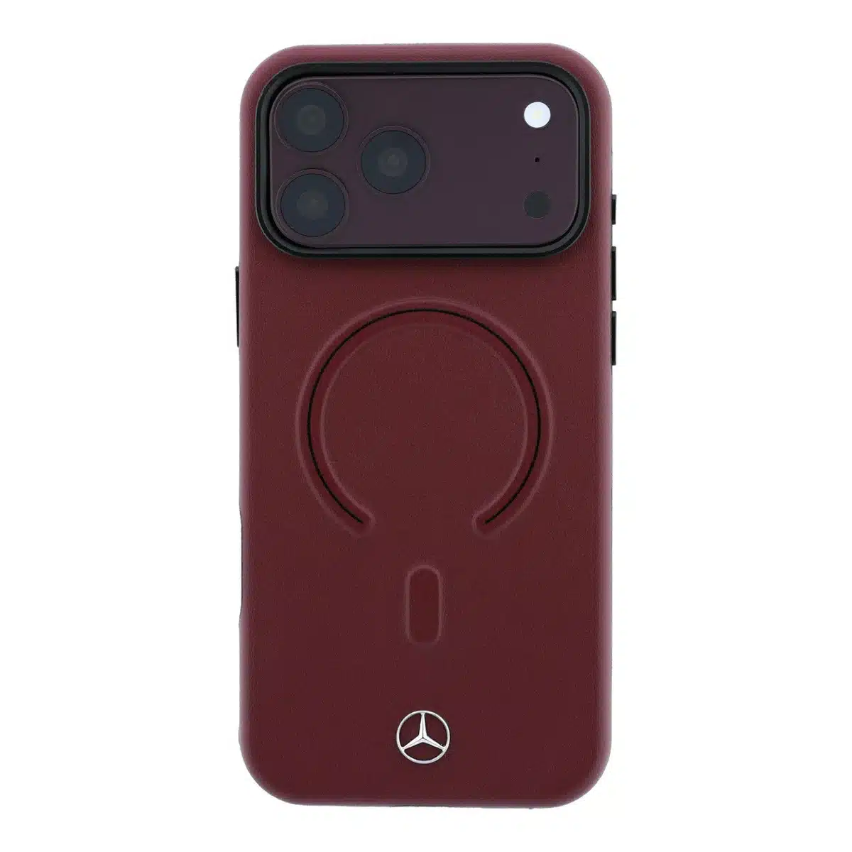 Mercedes Benz-Backcover-MagSafe-iPhone 17 Pro Max-18 Pro Max-Bordeauxrood - Afbeelding 3
