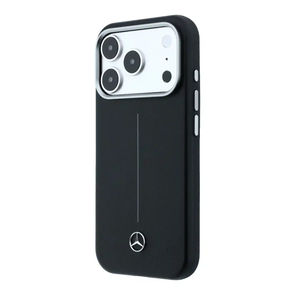 Mercedes Benz-Backcover-MagSafe-Semi Wrap-iPhone 17 Pro Max-18 Pro Max-Zwart - Afbeelding 2