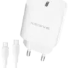 Xssive - 25W PD3.0 Super Fast Charger met USB-C-kabel – Wit - Thumbnail Image 1